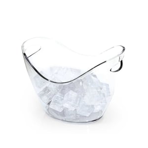 Groovy Akrilik Şişe Kovası 27X20Xh:20 cm GRV-S-106 - BİRADLI