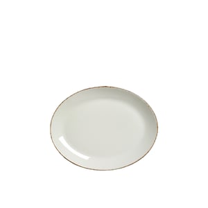 Steelite Brown Dapple Oval Kayık Tabak 30.5 cm 17140142 - STEELİTE