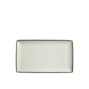 Steelite Charcoal Dapple Sunum Tabak 33 cm x 19 cm 17560556 - STEELİTE