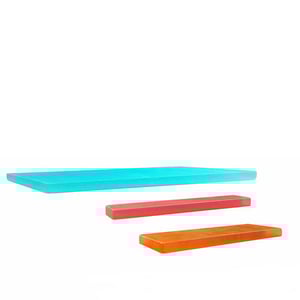 Kapp Dıkdortgen Sunumluk 300X150 mm Mavi - KAPP