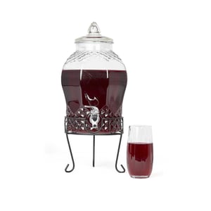 Groovy Cam Şerbetlik Musluklu 6 Lt GRV-6031 - BİRADLI