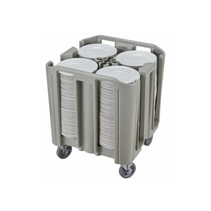 Cambro Ayarlanabilir Tabak Taşıma Arabası Alacalı Gri ADCSC480 - CAMBRO