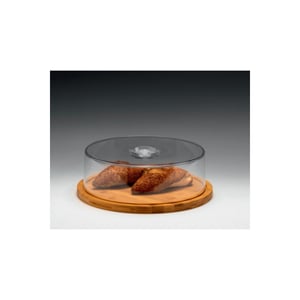 Alkan Ahşap Altlı Akrilik Kapaklı Fanus - ALKAN