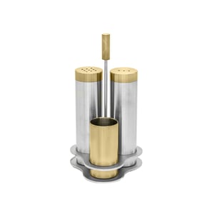 Aryıldız Menaj Set 4 Prç.10004 Gold Kaplama - ARYILDIZ