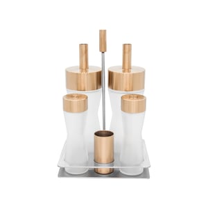 Aryıldız Menaj Set 5 Prç.10008 Bronz Kaplama - ARYILDIZ