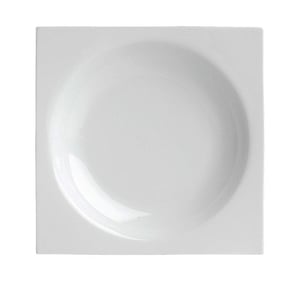 Porland Porselen 192720 Zen Beyaz Çukur Tabak 28 cm - PORLAND PORSELEN