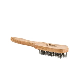 Ağaç Saplı Çelik Tel Fırça No:6 - İZMİR FIRÇA