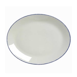 Steelite Blue Dapple Oval Tabak 34.25 Cm 17100145 - STEELİTE