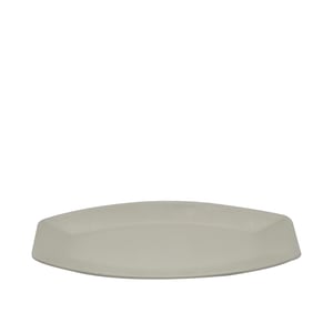 Zest Porcelain Kaya Kayık 35X14,5cm -Krem KY35KY00 - ZEST PORCELAIN