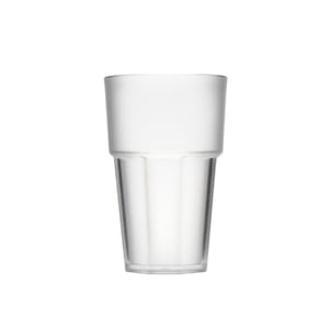 Rubikap Polikarbonat Casablanca Kumlu Bardak 400 Ml Şeffaf RCB.40 - RUBİKAP