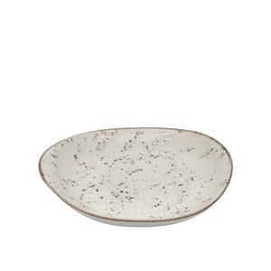 Zest Porcelain Mar Sunum Tabak 24 Cm -Paris Krem - ZEST PORCELAIN