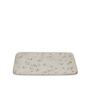 Tulu Porselen -15cm Kayık Tabak-Reactıve 46 Krem TK15KYR46 - TULU PORSELEN