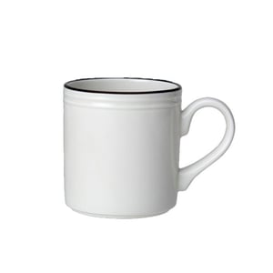 Steelite Bead Black Band Mug 28.5Cl (10Oz) 1406X0135 - STEELİTE