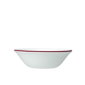 Steelite Bead Maroon Band Oatmeal Kase 16.5 cm 1407X0124 - STEELİTE