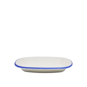 Tulu Porselen Klasik Kayık 15cm File 33Mavi KL15KYF33 - TULU PORSELEN