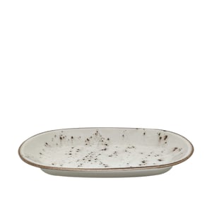 Zest Porcelain Klasik Kayık 29 Cmx17 Cm-Paris Krem - ZEST PORCELAIN