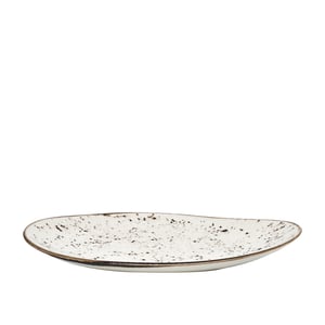 Tulu Porselen Kayık Sunum Tabak 35cm-Reactıve 46Krem TK35KYR46 - TULU PORSELEN