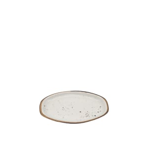 Tulu Porselen Alis Kayık Tabak 15Cm-Reactıve 46Krem - TULU PORSELEN