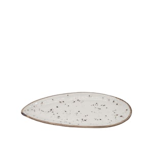 Tulu Porselen Asl Kayık 25cm-Reactıve 46Krem ASL25KYR46 - TULU PORSELEN