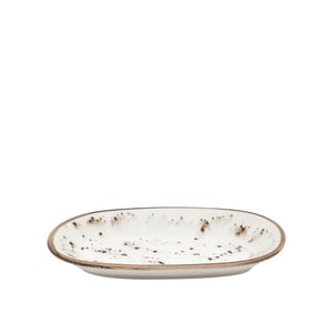 Tulu Porselen Klasik Kayık 24 cm Reactive 46Krem KL24KYR46 - TULU PORSELEN