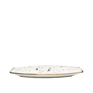 Zest Porcelain Kaya Kayık 35X14,5Cm -Paris Krem - ZEST PORCELAIN