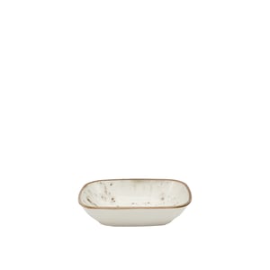 Tulu Porselen Klasik Kare Kayık 14 cm Reactive 46 Krem KL14KRR46 - TULU PORSELEN