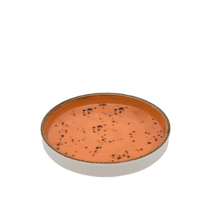 Zest Porcelain Step Tabak 14 Cm-Paris Turuncu - ZEST PORCELAIN