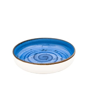 Tulu Porselen Step Çukur Tabak 20cm R 93 Mavi STP20CKR93 - TULU PORSELEN