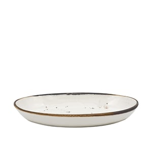 Zest Porcelain Oval Fırın Kabı 19 Cm -Paris Krem - ZEST PORCELAIN