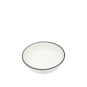 Tulu Porselen Tk Çukur Kase 19 cm File 64 Siyah TK19KSF64 - TULU PORSELEN