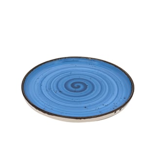 Tulu Porselen Step Tabak 30 cm – Reactıve 93 Mavi STP30TBR93 - TULU PORSELEN