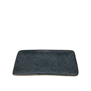 Tulu Porselen -30 cm Kayık Tabak - Reactive 96 Mavi TK30KYR96 - TULU PORSELEN