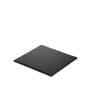 Külsan Gastro Boutique Slate Effect Boards Black Sunum 30x30 cm 47230.BL - KÜLSAN