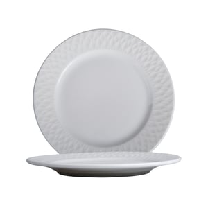 Zest Porcelain Nil Düz Tabak 17cm Transparan NIL17DU00 - ZEST PORCELAIN