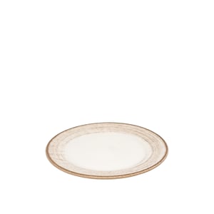 Zest Porcelain Anka Düz Tabak 17 Cm -Tokyo Kahve - ZEST PORCELAIN