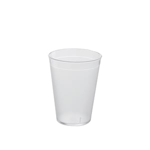 Polikarbon Kumlu Bardak 200 Ml Şeffaf Tb.18 - RUBİKAP