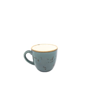 Tulu Porselen Luna Kahve Fincanı-Reactive 96Mavi LN01KFR96 - TULU PORSELEN