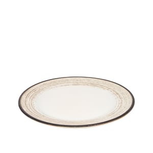 Zest Porcelain Anka Düz Tabak 21 Cm-Tokyo Kahve - ZEST PORCELAIN