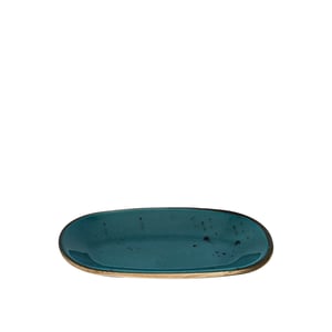 Tulu Porselen Klasik Kayık 15 cm Reactive 72 Turkuaz KL15KYR72 - TULU PORSELEN