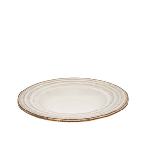 Tulu Porselen Anka Çukur Tabak 21 cm-Yanak Fırça 48 Kahve ANK21CKYF48 - TULU PORSELEN