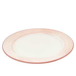 Tulu Porselen Anka Düz Tabak 30 cm Yanak Fırça 36 Kırmızı ANK30DUYF36 - TULU PORSELEN