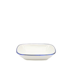 Tulu Porselen Kare Kayık 14cm-File 33 Mavi KL14KRF33 - TULU PORSELEN