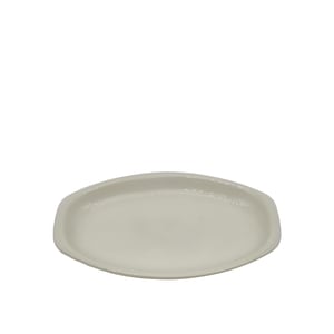 Tulu Porselen Alis Kayık Tabak 18 cm Krem ALS18KY00 - TULU PORSELEN