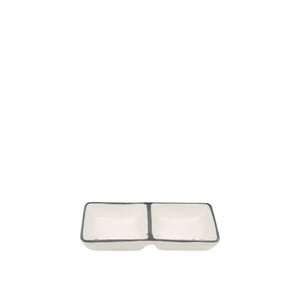 Tulu Porselen İkili Sosluk - F64 Siyah File KL12BKSF64 - TULU PORSELEN