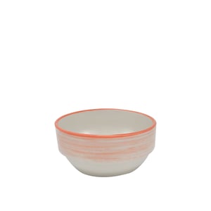 Tulu Porselen Joker Kase 10 cm Yanaklı Fırça 44 Turuncu KL10JKYF44 - TULU PORSELEN