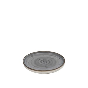 Zest Porcelain Step Tabak 21 Cm-Paris Gri - ZEST PORCELAIN