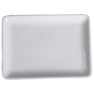 Tulu Porselen Plaza Dikdörtgen 30,5 x 25,5 cm Tabak Krem - TULU PORSELEN