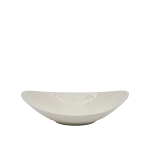 Tulu Porselen Gondol Kase 25cm -Krem TK25GKS00 - TULU PORSELEN