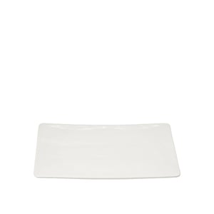 Zest Porcelain Vento 26x13 Düz Tabak VNT26X13TB00 - ZEST PORCELAIN