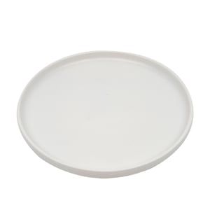 Tulu Porselen Step 30cm Tabak Saten Beyaz STP30TBST01 - TULU PORSELEN